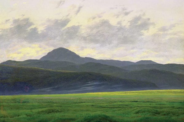 Romanticism: Mountainous landscape  by Caspar David Friedrich