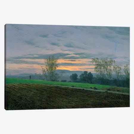 Ploughed Field, c.1830  Canvas Print #BMN1889} by Caspar David Friedrich Canvas Art