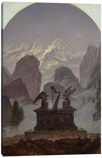 Goethe Monument  Canvas Art Print