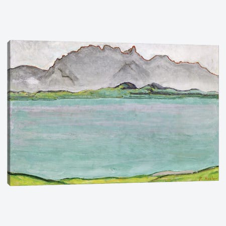 The Stockhorn Mountains and Lake Thun, 1911  Canvas Print #BMN1918} by Ferdinand Hodler Canvas Artwork