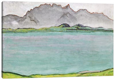 The Stockhorn Mountains and Lake Thun, 1911  Canvas Art Print