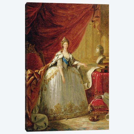 Portrait of the Duchess of Polignac  Canvas Print #BMN1945} by Elisabeth Louise Vigee Le Brun Canvas Art
