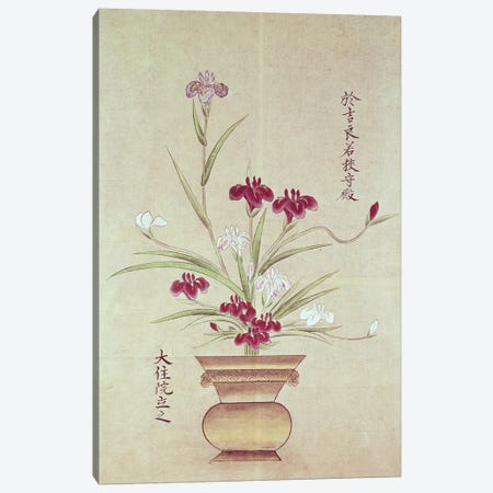 Orchids  Canvas Print #BMN1948} by Japanese School Canvas Art Print