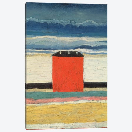 Red House, 1932  Canvas Print #BMN1950} by Kazimir Severinovich Malevich Canvas Artwork