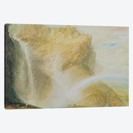 Upper Falls of the Reichenbach  Canvas Print #BMN1962} by J.M.W. Turner Canvas Art Print