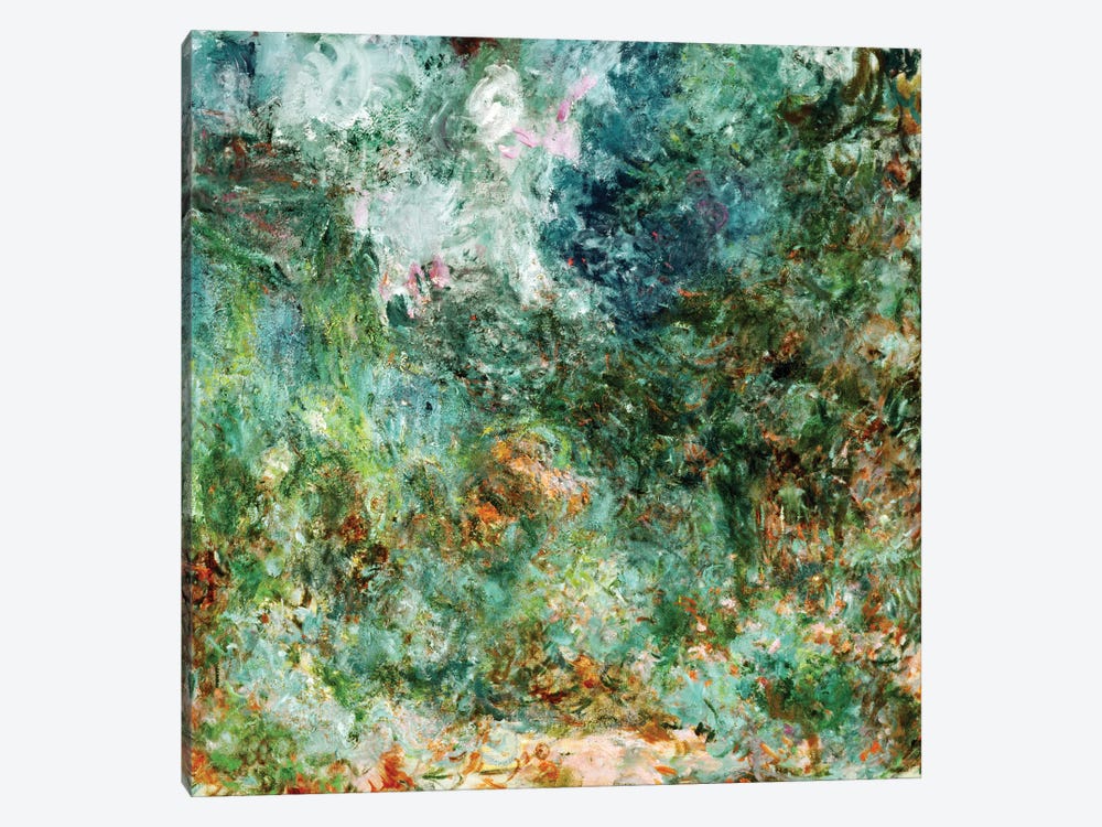 The House at Giverny Viewed from the Rose Garden, 1922-24  1-piece Canvas Art Print
