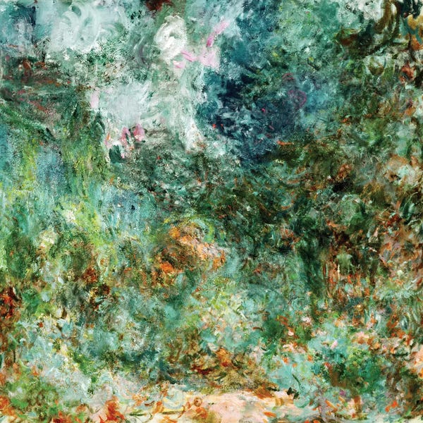 Claude Monet: The House at Giverny Viewed from the Rose Garden, 1922-24  by Claude Monet