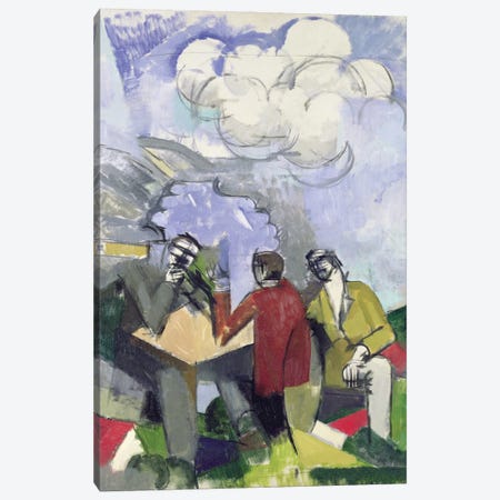 The Conquest of the Air, 1913  Canvas Print #BMN2020} by Roger de la Fresnaye Canvas Wall Art