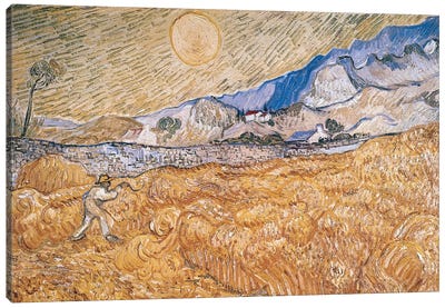The Harvester  Canvas Art Print - Post-Impressionism Art