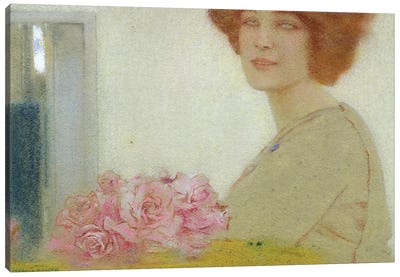 Roses, 1912  Canvas Art Print