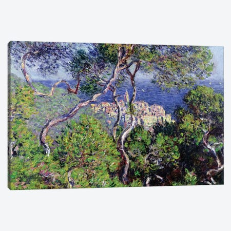 Bordighera, 1884  Canvas Print #BMN2037} by Claude Monet Canvas Artwork