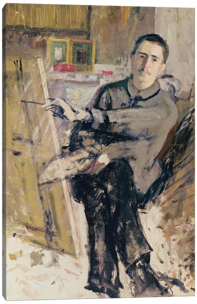 Self Portrait, c.1907-08  Canvas Art Print