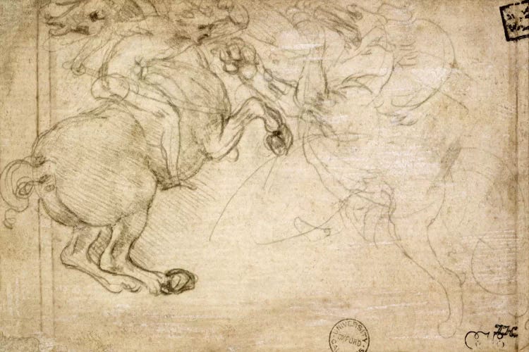 A Horseman in Combat with a Griffin, 16th century 