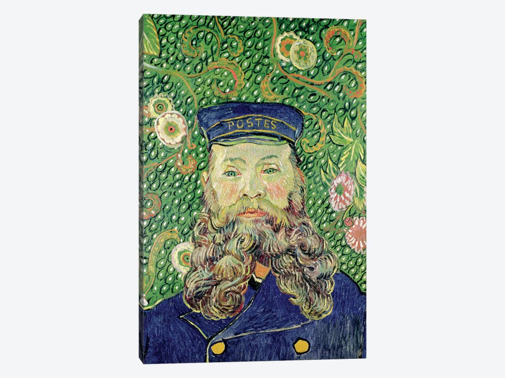 Portrait of the Postman Joseph Roulin, 1889  by Vincent van Gogh 1-piece Art Print