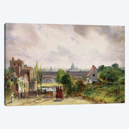 Sir Richard Steele's Cottage, Hampstead, c.1832  Canvas Print #BMN2062} by John Constable Canvas Artwork