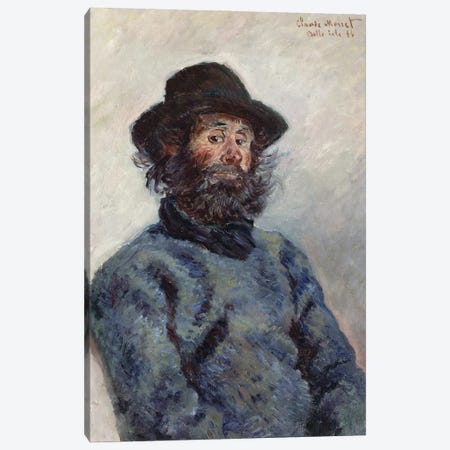 Poly, Fisherman at Belle-Ile, 1886  Canvas Print #BMN2094} by Claude Monet Canvas Art