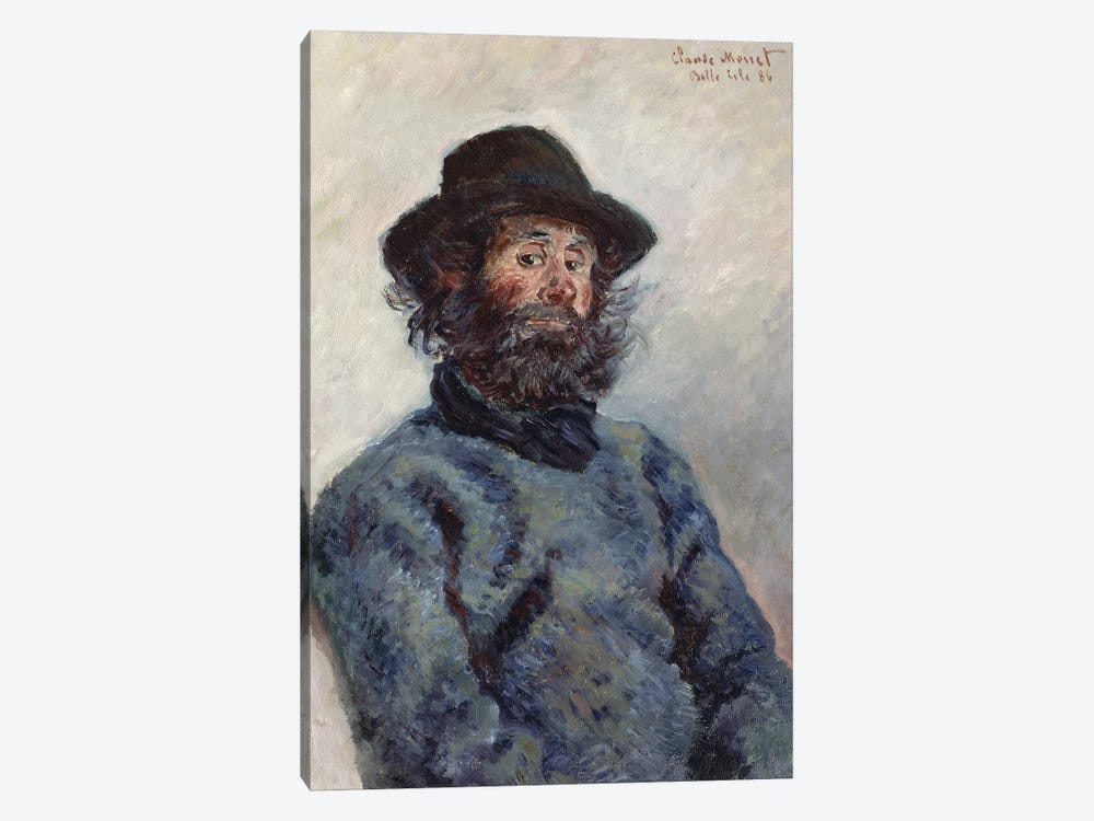 Poly, Fisherman at Belle-Ile, 1886  by Claude Monet 1-piece Canvas Art
