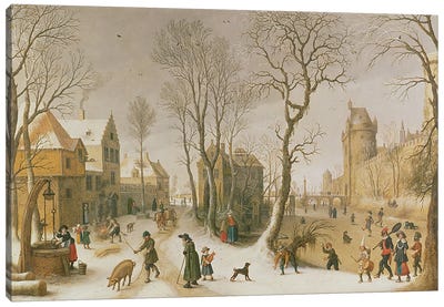 The Four Seasons: Winter  Canvas Art Print