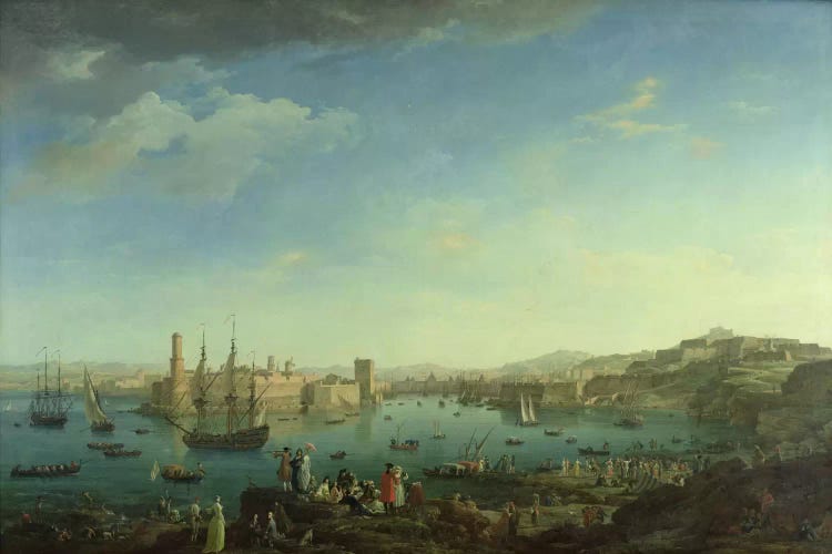 The Entrance to the Port of Marseilles, 1754 