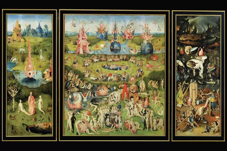 The Garden of Earthly Delights, c.1500 