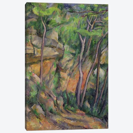 In the Park of Chateau Noir, c.1896-99  Canvas Print #BMN2131} by Paul Cezanne Canvas Art