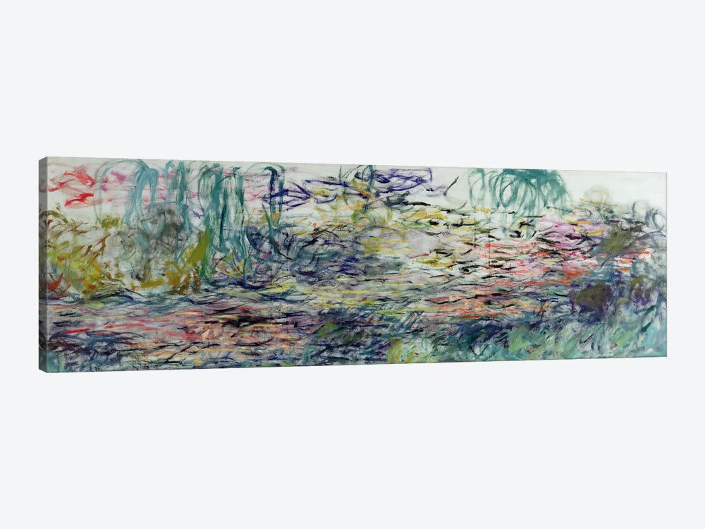 Waterlilies, 1917-19  by Claude Monet 1-piece Canvas Art Print