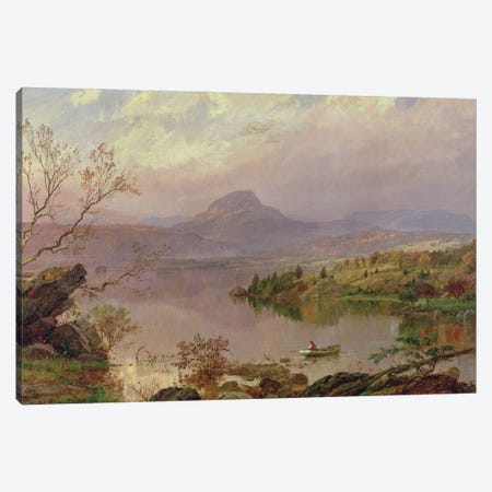 Sugarloaf from Wickham Lake, 1876  Canvas Print #BMN2142} by Jasper Francis Cropsey Art Print
