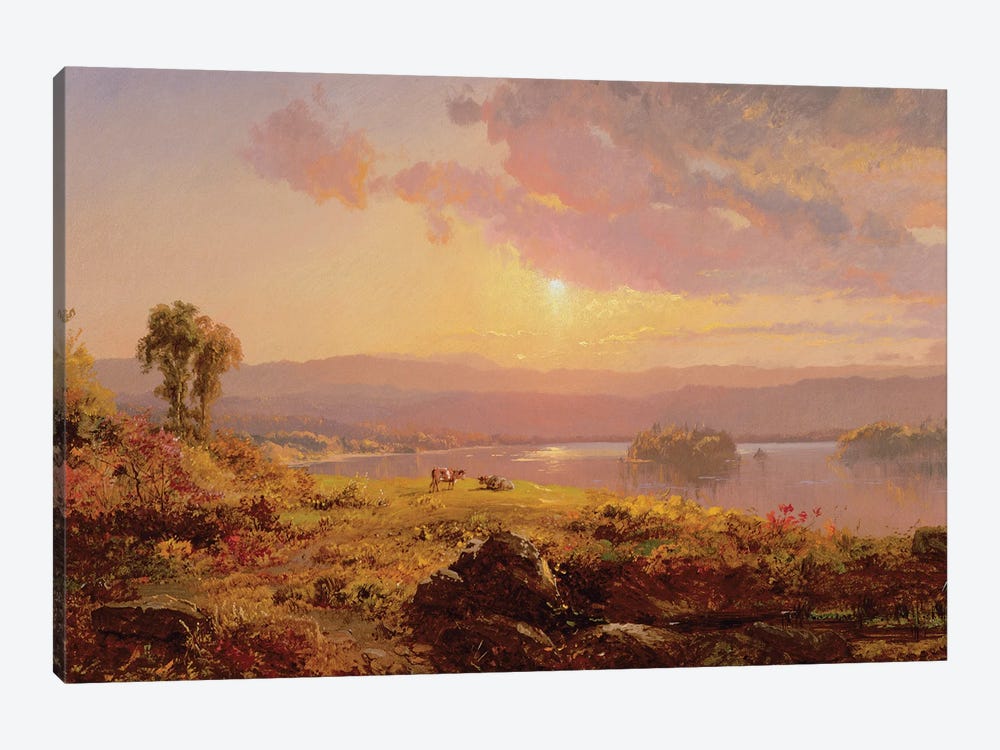 Susquehanna River, 1876  by Jasper Francis Cropsey 1-piece Canvas Art Print