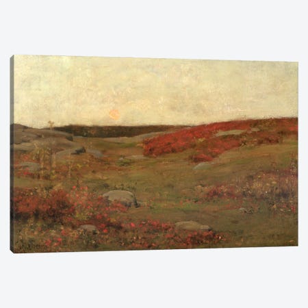 Sunrise, Autumn, c.1885  Canvas Print #BMN2144} by Childe Hassam Canvas Artwork