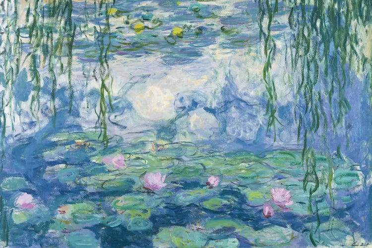 Waterlilies, 1916-19   by Claude Monet wall art