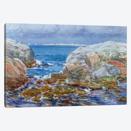 Duck Island, Isles of Shoals, 1906  Canvas Print #BMN2153} by Childe Hassam Canvas Art