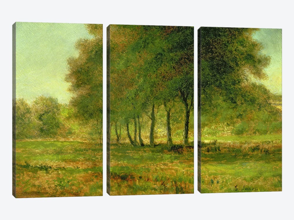 Summer  by George Inness Sr. 3-piece Canvas Wall Art