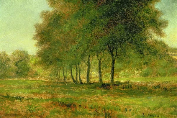 Hudson River School: Summer  by George Inness Sr.
