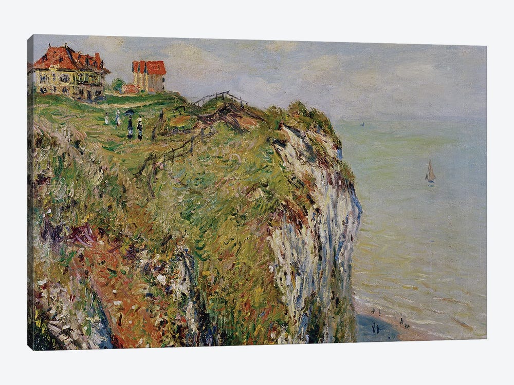 Cliff at Dieppe, 1882  1-piece Canvas Art