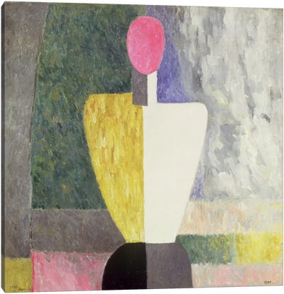 Torso, 1928-32  Canvas Art Print - Modernism Art