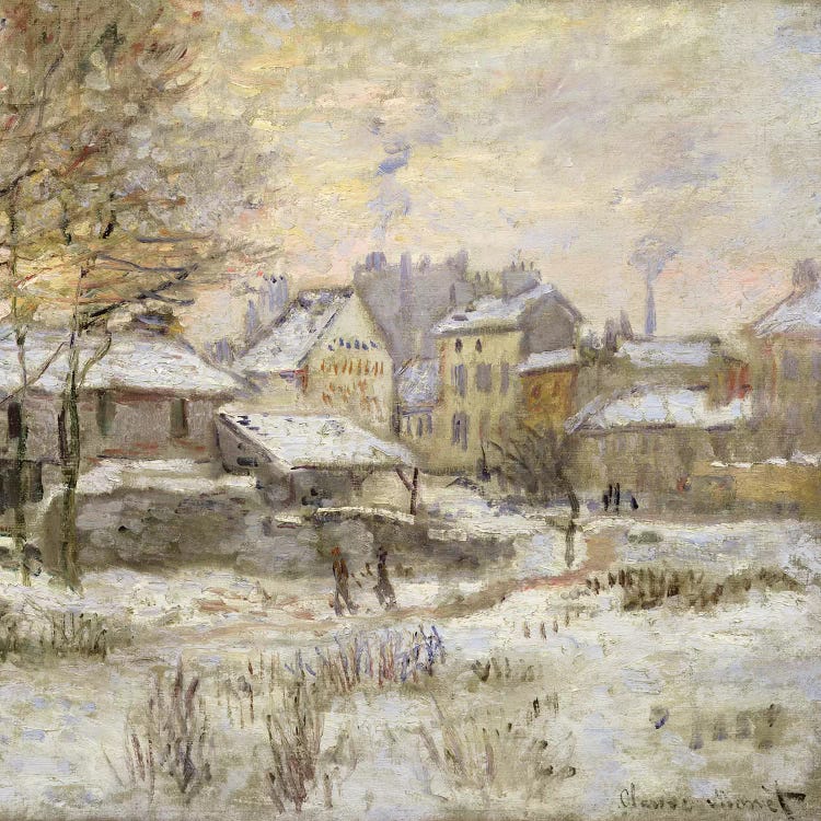 Snow Effect with Setting Sun, 1875 