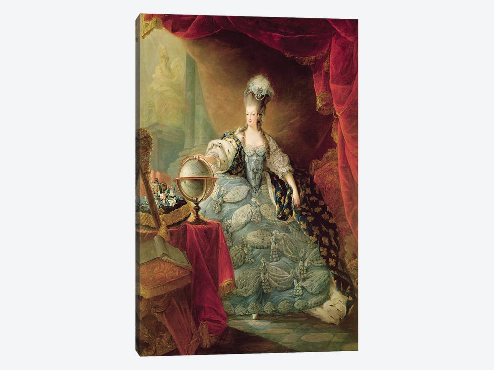 Portrait of Marie Antoinette  1-piece Canvas Art