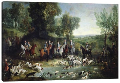 Louis XV  Canvas Art Print