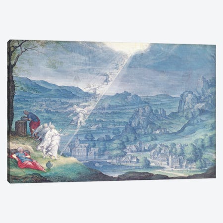 Jacob's Dream  Canvas Print #BMN2230} by Johann Wilhelm Baur Canvas Print