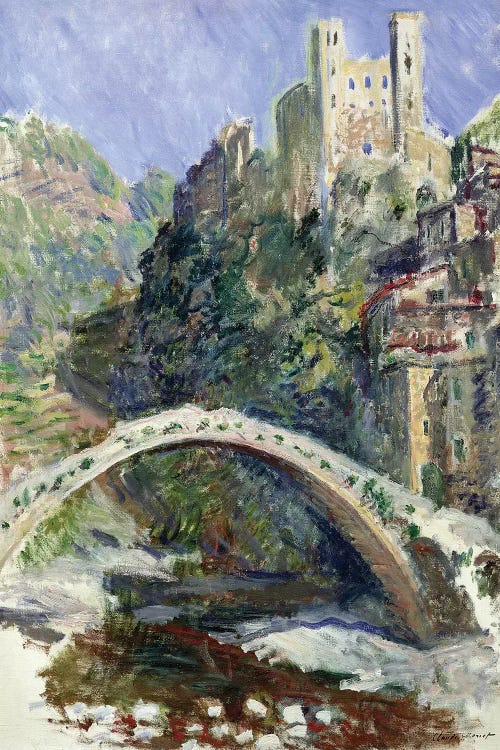 The Castle of Dolceacqua, 1884 