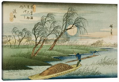Seba Canvas Art Print - Utagawa Hiroshige