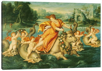 The Rape of Europa  Canvas Art Print