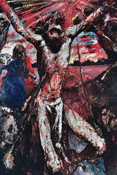 Christianity: The Red Christ, 1922  by Lovis Corinth