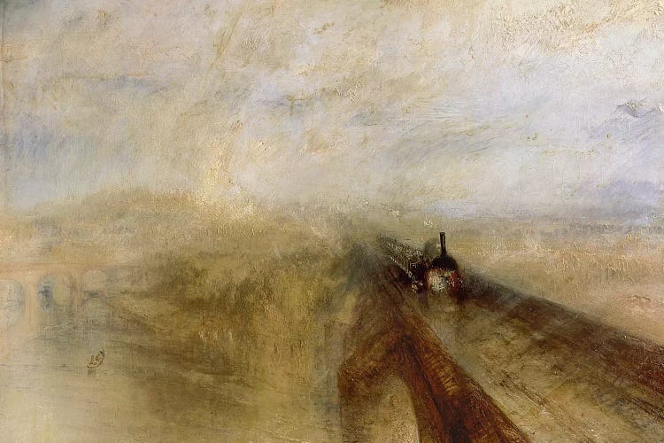 Rain Steam and Speed, The Great Western Railway, painted before 1844 