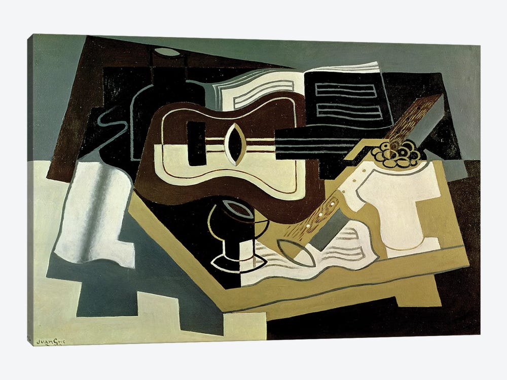 Guitar and Clarinet, 1920  by Juan Gris 1-piece Canvas Artwork
