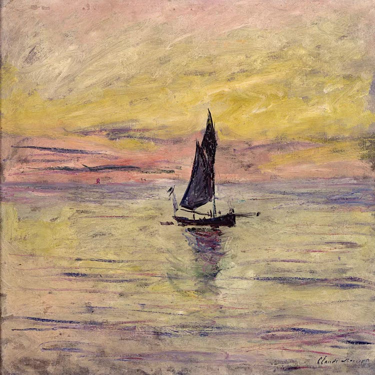 The Sailing Boat, Evening Effect, 1885 