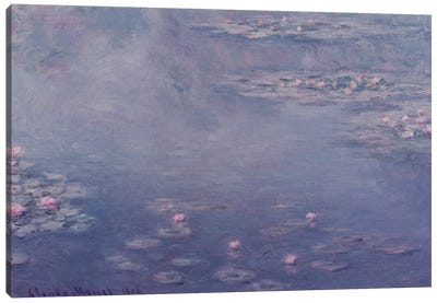 Nympheas, 1906  Canvas Art Print - Impressionism Art
