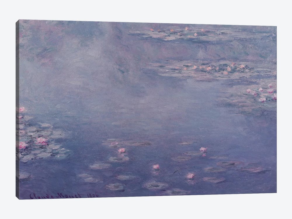 Nympheas, 1906  by Claude Monet 1-piece Canvas Art Print