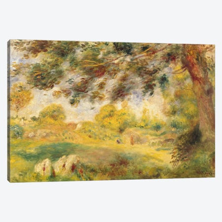Spring Landscape  Canvas Print #BMN2388} by Pierre-Auguste Renoir Canvas Art Print