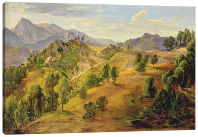 The Serpentara at Olevano, c.1824  Canvas Art Print
